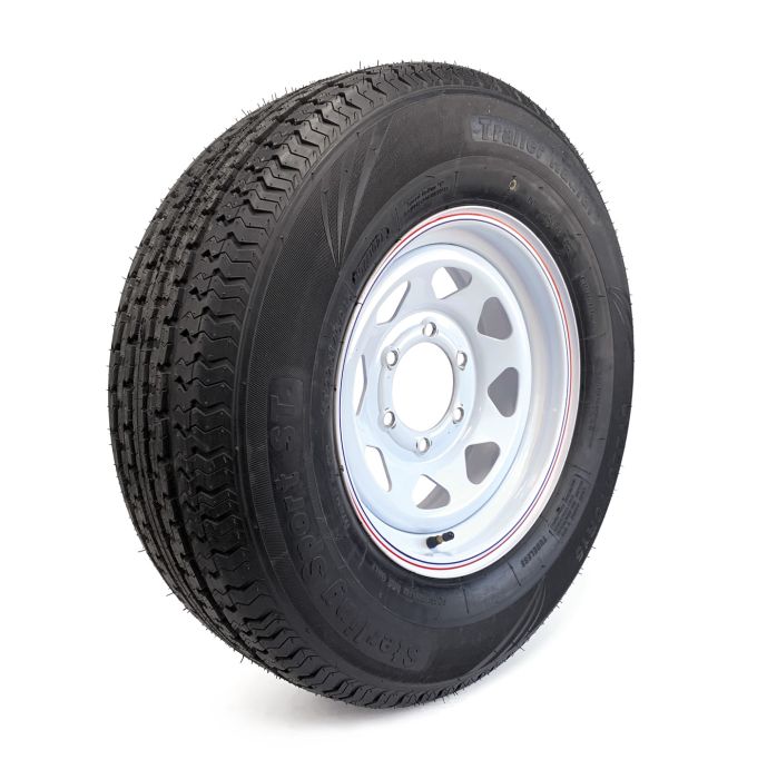 Remorque Pneu Radial 225/75R15 6 plis 2150 lbs Sterling et jante 15