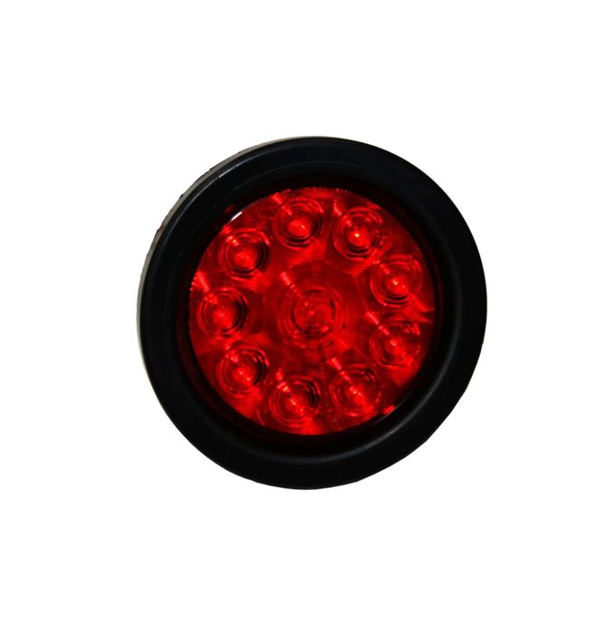 Position LUMIERE DE POSITION LED 4'' ROUGE 10 DIODES pour remorque