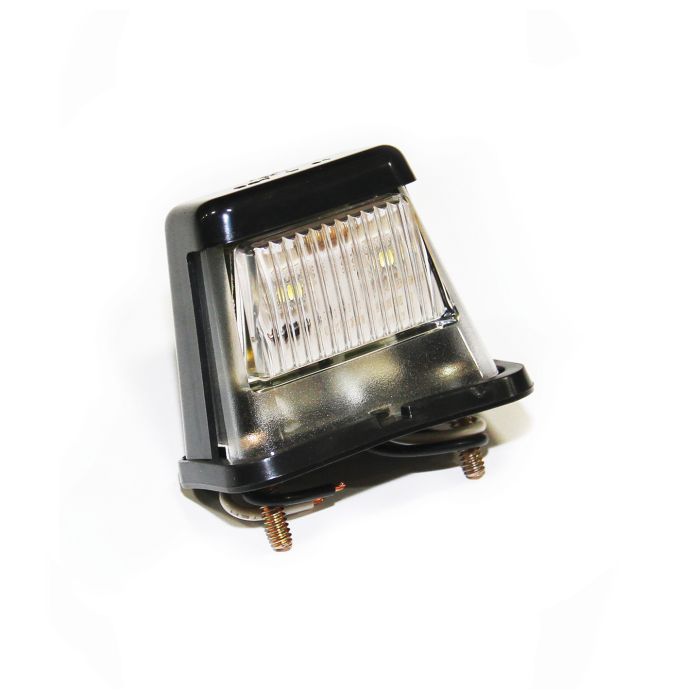 Licence Lumière de licence LED 2 diodes 12V plastique pour remorque