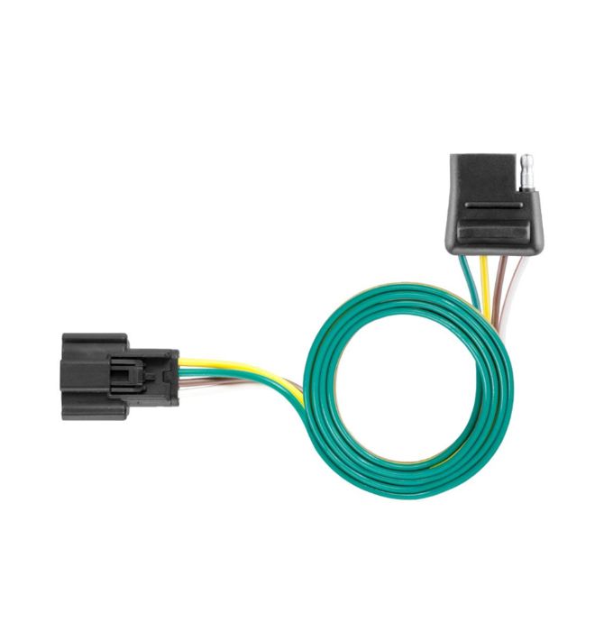 Connecteur Connecteur 4 brins (plat) Cadillac 2019-2024 (emballé) CURT pour remorque