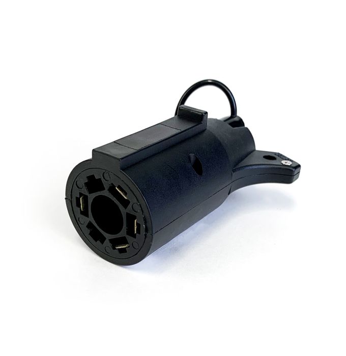 Adaptateur Adaptateur 7 brins ronds (auto) à 4 brins plats (remorque) avec  pour remorque