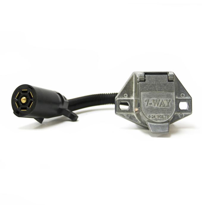 Adaptateur Adaptateur 7 brins plats (auto) à 7 brins ronds (remorque) SMART pour remorque