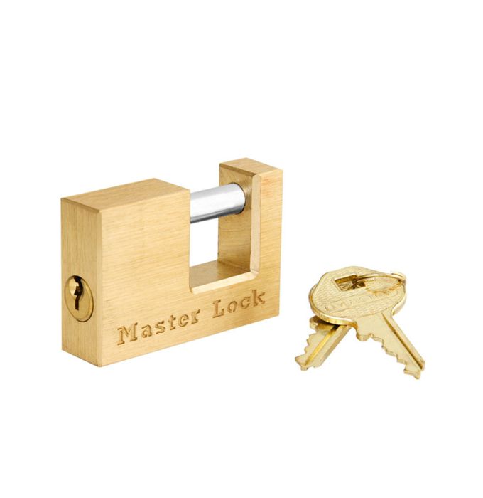 Barrure et cadenas Cadenas pour coupleur laiton MASTER LOCK pour remorque