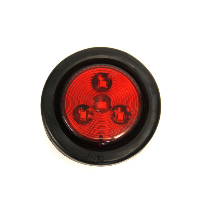 Gabarit LUMIERE DE GABARIT LED 2'' ROUGE 3 DIODES pour remorque