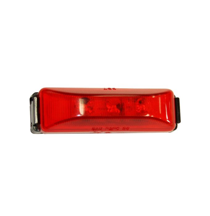 Gabarit LUMIERE DE GABARIT LED 4'' X 1'' ROUGE 3 DIODES pour remorque