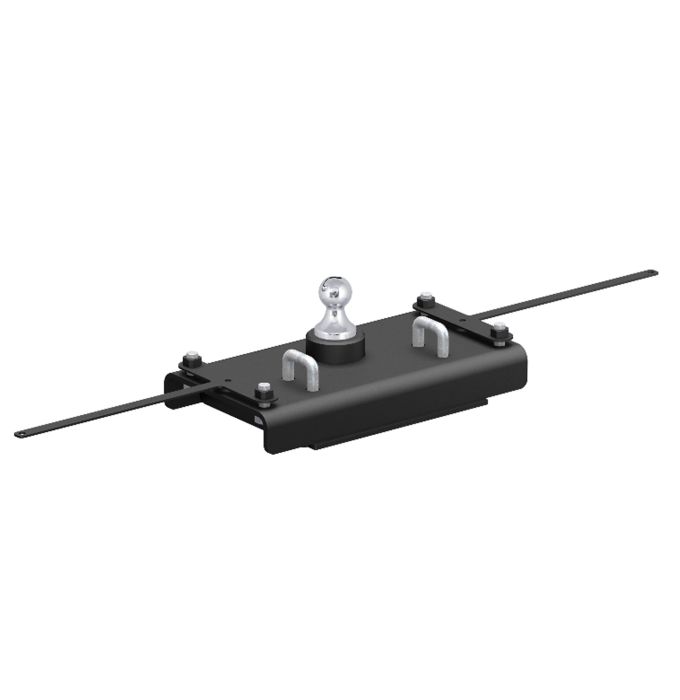 Attache-Gooseneck Gooseneck sous-chassis et boule rétractable RAM 2500 2014-2018 C pour remorque