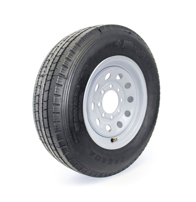 Remorque Pneu radial 235/80R16 14 plis 3750 lbs Westlake et jante 16