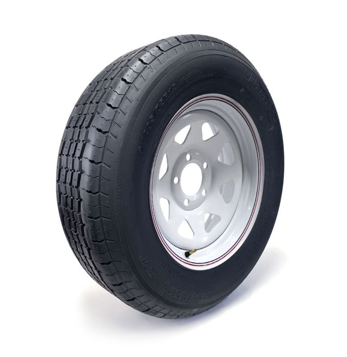 Remorque Pneu Radial ST205/75R15 8 plis 2150 lbs Westlake et jante 15