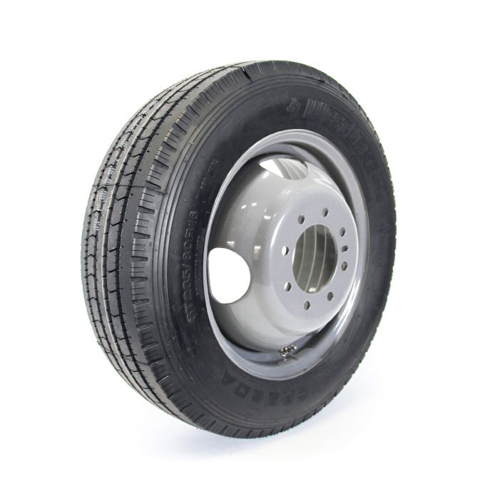 Remorque Pneu radial 235/80R16 14 plis 3500 lbs Westlake et jante 16