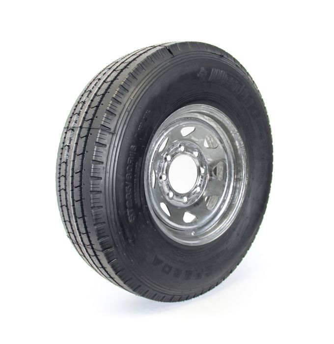 Remorque Pneu radial 235/85R16 14 plis 4080 lbs Westlake et jante 16