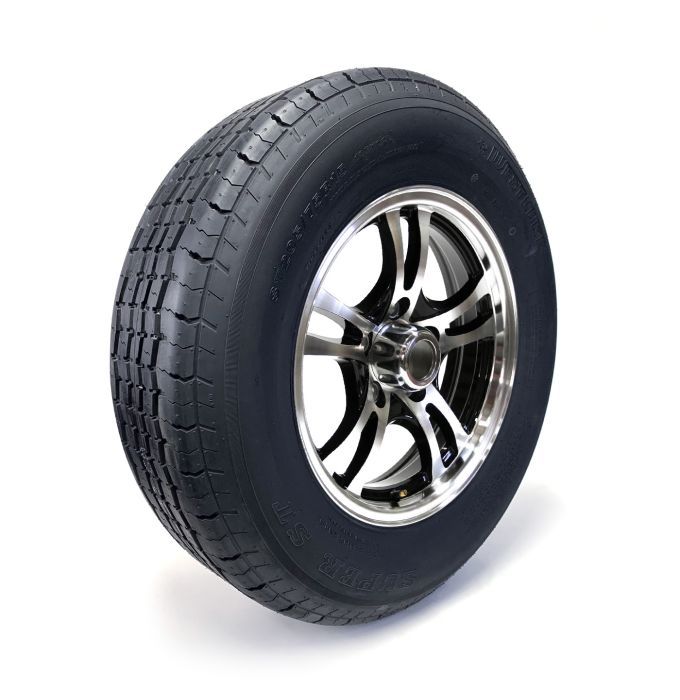 Remorque Pneu Radial ST205/75R15 8 plis 2150 lbs Westlake et jante 15