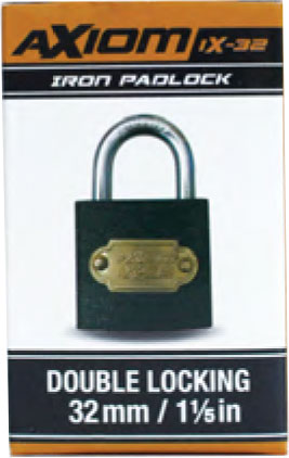 Accessoires IX-32 Double Locking Padlock pour remorque