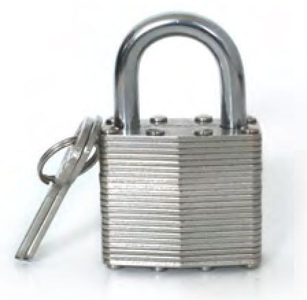 Accessoires LX-40 Laminated Pad Lock pour remorque